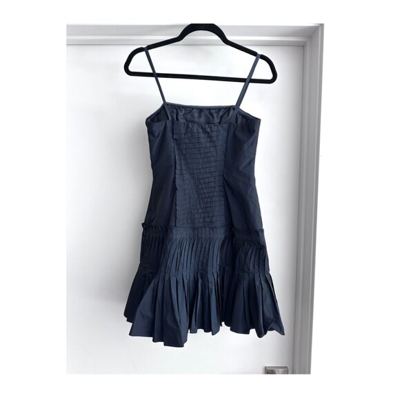 BCBG Max Azria Navy Strapless Dress - Picture 2 of 3